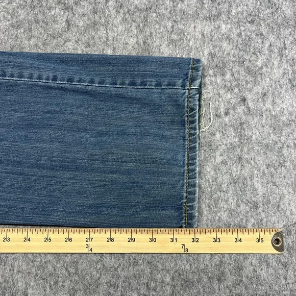 Levis 559 Jeans Mens 38x32 Blue Medium Wash Relaxed Fit Straight Leg Denim Pants - Picture 16 of 16